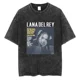 thumbnail image 5 of Camiseta lavada de la cantante Lana Del Rey de los 90 para hombres y mujeres, camisetas de moda Retro de manga corta, camisetas de algodón de gran tamaño, ropa de calle, 5 of 5