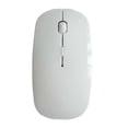 thumbnail image 3 of Ratón Inalámbrico Silencioso 1600 DPI Ergonómico Mause Silencio Oficina Brillante, 3 of 4