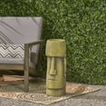 thumbnail image 3 of 8.75" x 8.75" x 24" Antique Green Magnesium Oxide Planter Pot - Outdoor & Indoor Decor, Fresh Greenery Planter, 3 of 9
