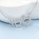 thumbnail image 5 of Collar de la mano de la estrella en forma de joyería Joyería Collar de la estrella Collares y colgantes de moda, 5 of 6