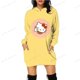 thumbnail image 3 of Sudadera con capucha y estampado de HELLO KITTY para mujer, sudaderas casuales de manga larga, suéteres holgados de calle de otoño 2023, sudaderas de vestir, 3 of 5