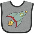 thumbnail image 3 of Inktastic Rocket Boys or Girls Baby Bib, 3 of 4