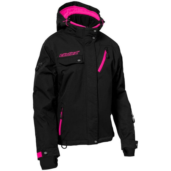 Castle X Powder G3 Womens Snow Jacket Black/Pink Glo XS