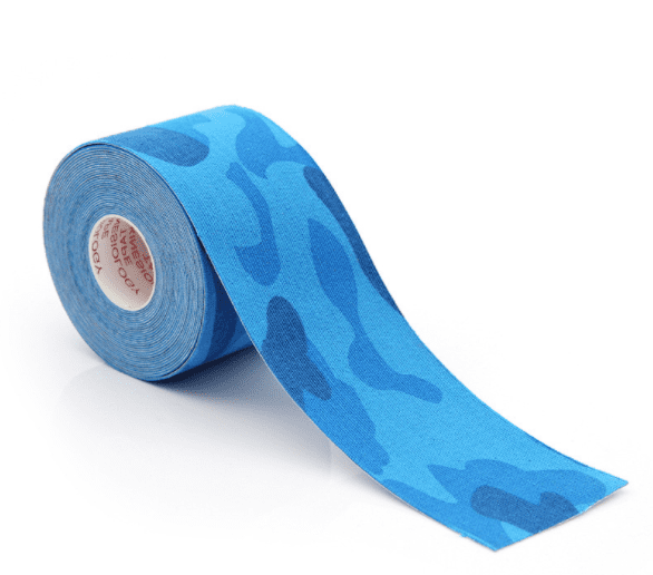 Elastic Bandage Tape 5Cm X 5M Blue Camo Elastic Bandage Kinesio Tape