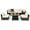Off White, variant on Spaco 7 Pieces Patio Furniture Set, 35 Inches 50000 BTU Propane Gas Fire Pit Table and Waterproof PVC Cover for Firpit, Red