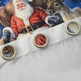 thumbnail image 4 of Castle Fairy Teens Santa Claus Black Out Curtains,Animal Deer Curtains Pack of 2 (42x63 Each),Merry Christmas Bedroom Curtains,Luxury Bedroom Decor, 4 of 6