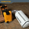 thumbnail image 2 of POWERTEC Dust Collector Bag, 30 Micron Filter. 4" Dust Port Filter Bag with 4" Key Hose Clamp. Fits DEWALT DW735, DW734, WEN PL1326, PL1303 & any other Woodworking Machine w/a 4”OD dust port (70399N), 2 of 7