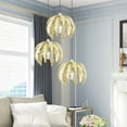 thumbnail image 3 of Livex Lighting  1-Light Mini Pendant, 41231 Winter Gold 12.625" DIA 12.25 - 90" ADJ H N/A Gold, 3 of 14