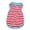 Red, variant on SPRING PARK Dog Puppy Pet Clothes Cotton Striped Round Neck Breathable T-shirt Jumper Vest for Outdoor