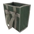 thumbnail image 1 of Wide Mouth Tool Bag, Waterproof OD Green  Tool Storage Bag, Durable Multi Functional Large Capacity Handbag, Electrician Hardware Tool Organizer Case For Wrench, Plier, Nails, 1 of 8