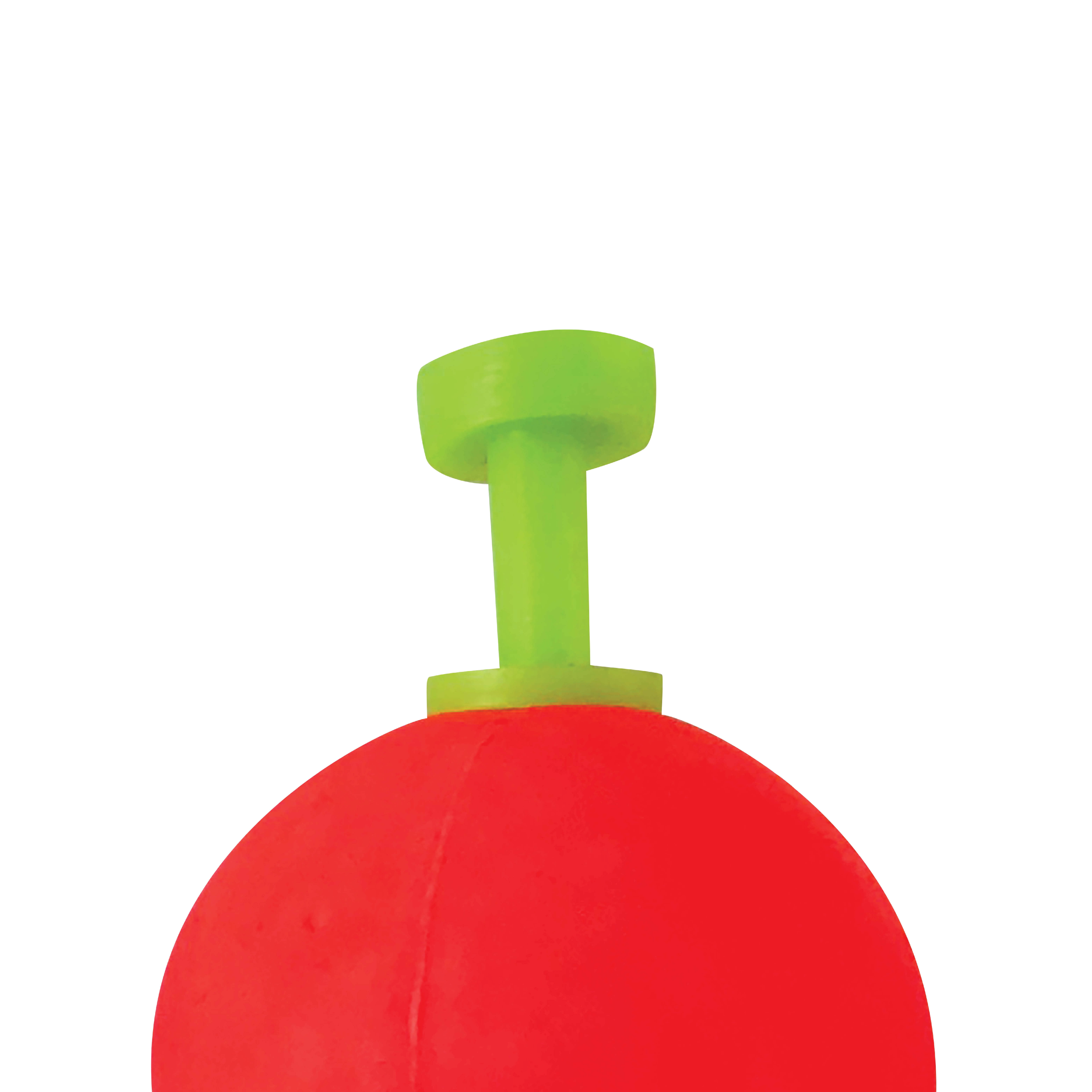Thill Fish'n Foam Floats Round Weighted Clip 1" Fishing Float Red