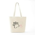 thumbnail image 6 of CafePress - Vet Tech Paw Print + Stethoscope Tote Bag - Unisex Canvas Tote Bag, Beige, 1-Piece, 6 of 7