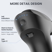 Gasky Mini Massage Gun, Deep Tissue Muscle Massager for Back Neck Muscle Relieve, Christmas Gift for Men & Women, Black