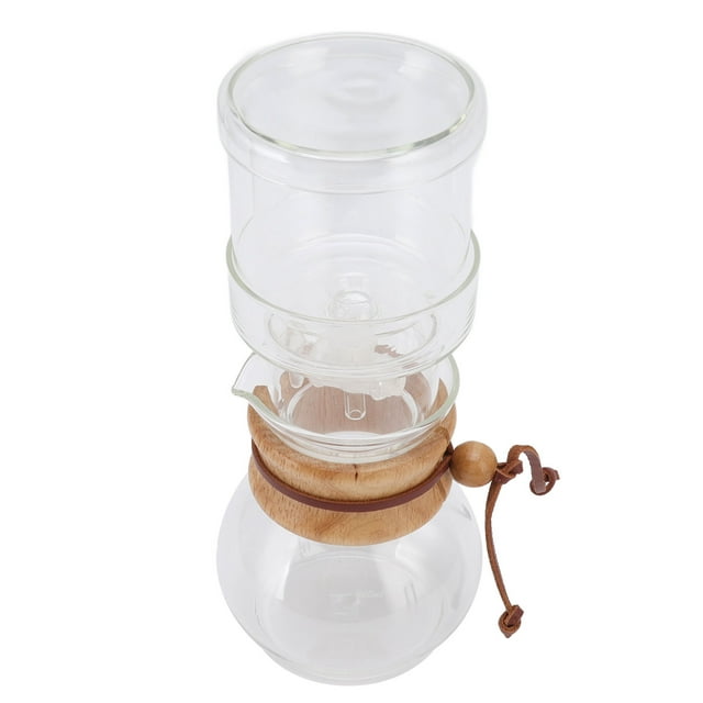 Drip Filter Coffee Maker,Coffee Drip Pot Adjustable Glass Pour Over Coffee Maker Glass Coffee Kettle Stylish and Modern
