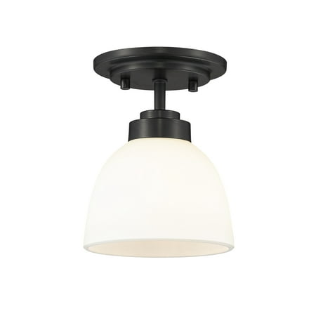 

Z-Lite 443F1 Ashton 6 Wide Semi-Flush Ceiling Fixture - Black