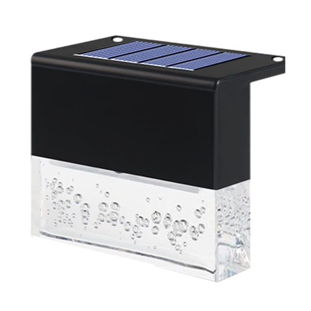 Luces de Led luces de pared de jardín de luz para escalera, valla, , Patio jardín blanco cálido Sunnimix Lámpara de pared para patio al aire libre