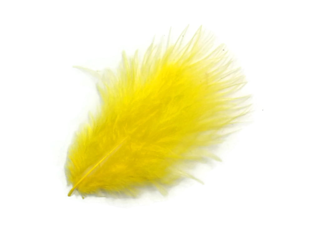 Premium Quality Turkey Feathers Marabou Fluff Feathers Pack of 20 