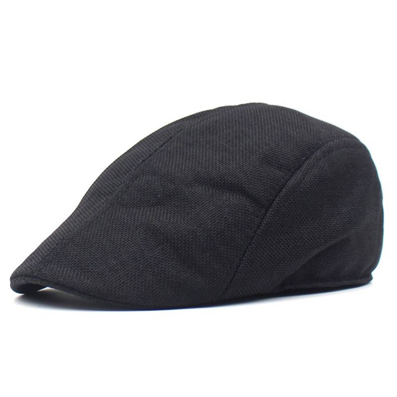 SHIYAO Flat Cap Adjustable Newsboy Hats for Men Classic Flat Cap Mens
