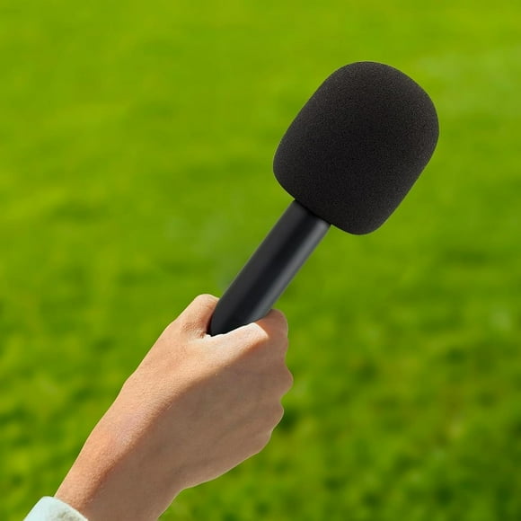 Hongkaii Interview Microphone Adapter Handle for MIC 1 and 2, for Rode II, for Hollyland Lark 150, for Synco G1, for Movo, Microphone Handheld Adapter CA710-6245