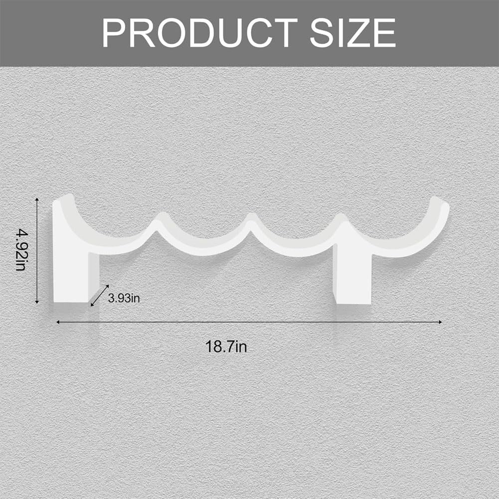 Poop Toilet Paper Holder Shelf, Funny Toilet Paper Holder, Functional and Fun Tp Shelf, Unique 3D Printed Bathroom Wall Decor Art, Functional Space Saving Wall Decor, Unique Gift for Bathroom image 2