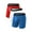 3E-Multi-color, variant on ANLIQI Mens Underwear Soft Bamboo Rayon Boxer Briefs Breathable Open Fly Underwear Multipack(Black&Navy Blue&Dark Grey,L)