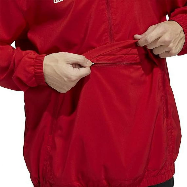 Adidas Mens Stadium 1/4 Zip Woven Long Sleeve HE7268 Team Adidas Mens Stadium 1/4 Zip Woven Long Sleeve HE7268 Team