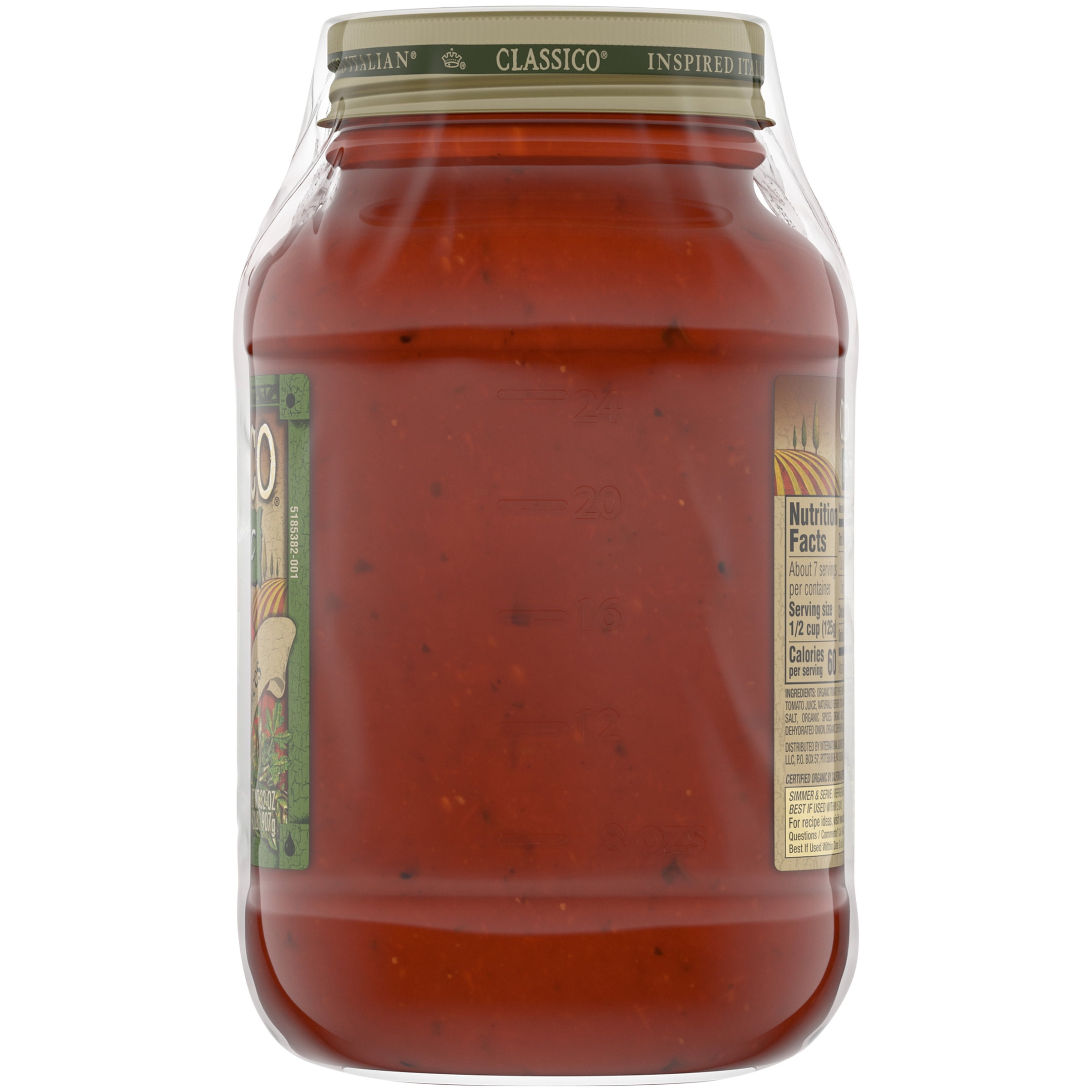 Classico Organic Tomato Herbs & Spices Pasta Sauce, 3 ct Pack, 32 oz Jars