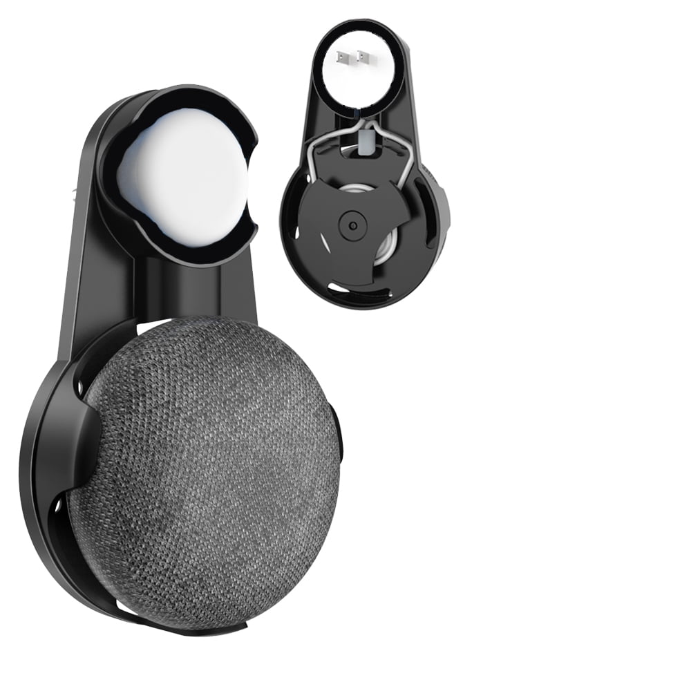 Google Home Mini Holder Wall Outlet Mount Hanger, Black