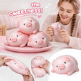 thumbnail image 2 of Flour Pig Squishy Surprise Blind Box Fidget Toy, Random Single‑Piece Squeeze Decompression Toy, Stress Relief Play Toy for Kids Adults, Party Supply with Gift Box(1PCS), 2 of 9