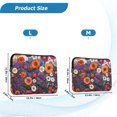 thumbnail image 4 of FORMRS 15-15.6 inch Laptop Sleeve Case Soft Carrying Quilted Computer Bag Cover, Purple Flowers, 4 of 7