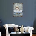 thumbnail image 5 of Get Naked Just Kidding This is A Half Bath Shih Tzu Dog Vintage Tin Sign Dog Lover Gift Bathroom Decor Plate Plaque Metal Tin Sign Birthday Anniversary Housewarming Gift 5.5x8 Inch, 5 of 8