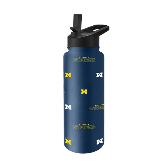 NCAA Michigan 34oz Step And Repeat Quencher Bottle