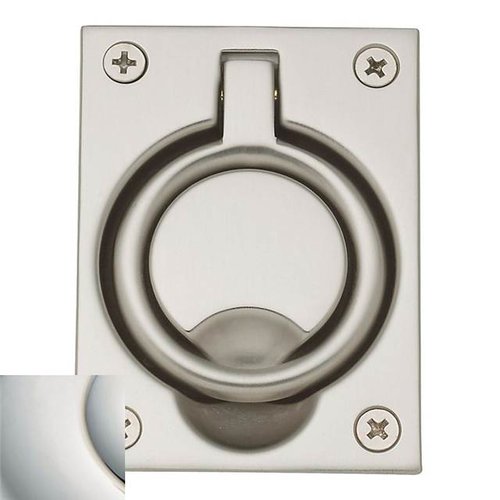 Baldwin 0395151 Flush Ring Pull&#44; Antique Nickel - image 2 of 2