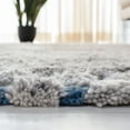 thumbnail image 5 of SAFAVIEH Casablanca Merton Abstract Wool Shag Area Rug, Grey/Olive, 8' x 10', 5 of 8