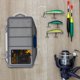 thumbnail image 4 of Estuche de almacenamiento multifunción para aparejos de pesca compartimentos de soporte para gancho de cuentas de pesca impermeables accesorios ligeros para equipo de pesca, 4 of 7
