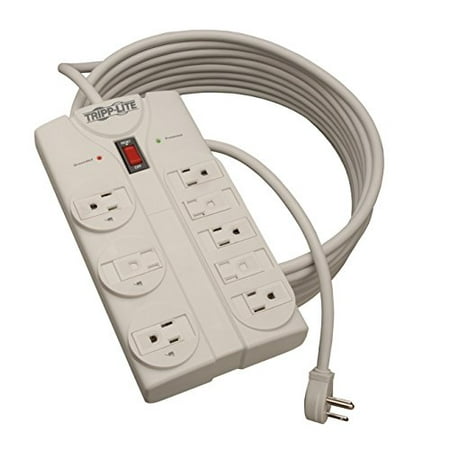 Tripp-Lite TLP825 TRIPP-LITE, Surge Protector, 8 Outlet, 25 Foot Cord, Rated for 1440 Joules, Built In 15 Amp Power (Best Rated Surge Protectors)
