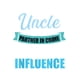 thumbnail image 2 of men gifts Uncle because partner in crime sounds like bad influence T-Shirt, 2 of 7