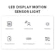 thumbnail image 4 of Luz LED ANGGREK para debajo del mostrador recargable con sensor de movimiento 4 Brillos ajustables, 4 of 7