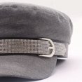 thumbnail image 6 of CoCopeaunts Newsboy Hats for Women Cotton Hat British Style Warm Retro Newsboy Caps Military Octagonal Cap Female Visor Caps, 6 of 7