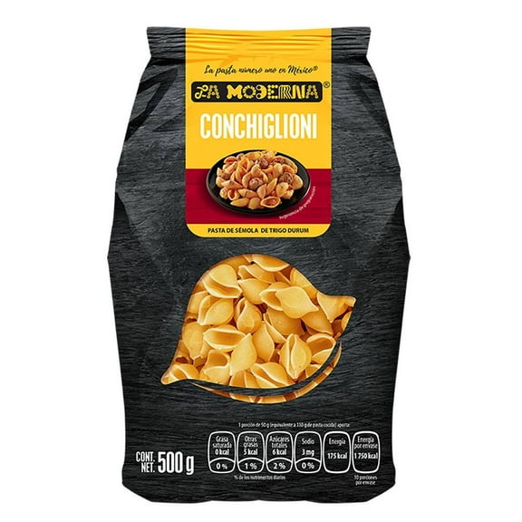 Sopa de pasta La Moderna Conchiglioni 500 g