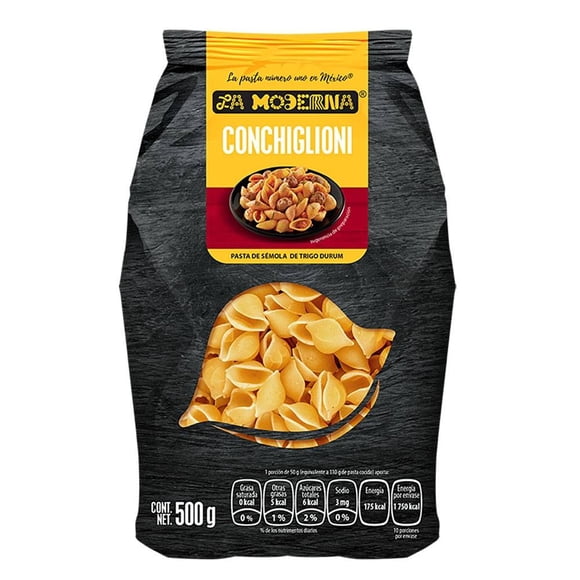 Sopa de pasta La Moderna Conchiglioni 500 g