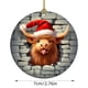 thumbnail image 2 of Xihbxyly Cosas Por Menos de 5 Dolares Adornos Decorativos de Vaca de Acrílico, Lindo Colgante de Vaca para Decoración Del Hogar, Lindo Colgante de Vaca de Meseta de Acrílico, Regalos de Decoración De, 2 of 2