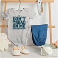 thumbnail image 3 of Dont Tread On Me United States Navy Romper Boys or Girls Infant Baby Brisco Brands 6M, 3 of 6
