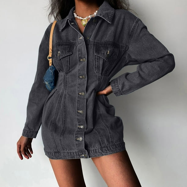 M and shop s denim dress