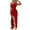 Red, variant on JASGARDE Women's Sexy One Shoulder High Split Cocktail Wedding Party Maxi Dress