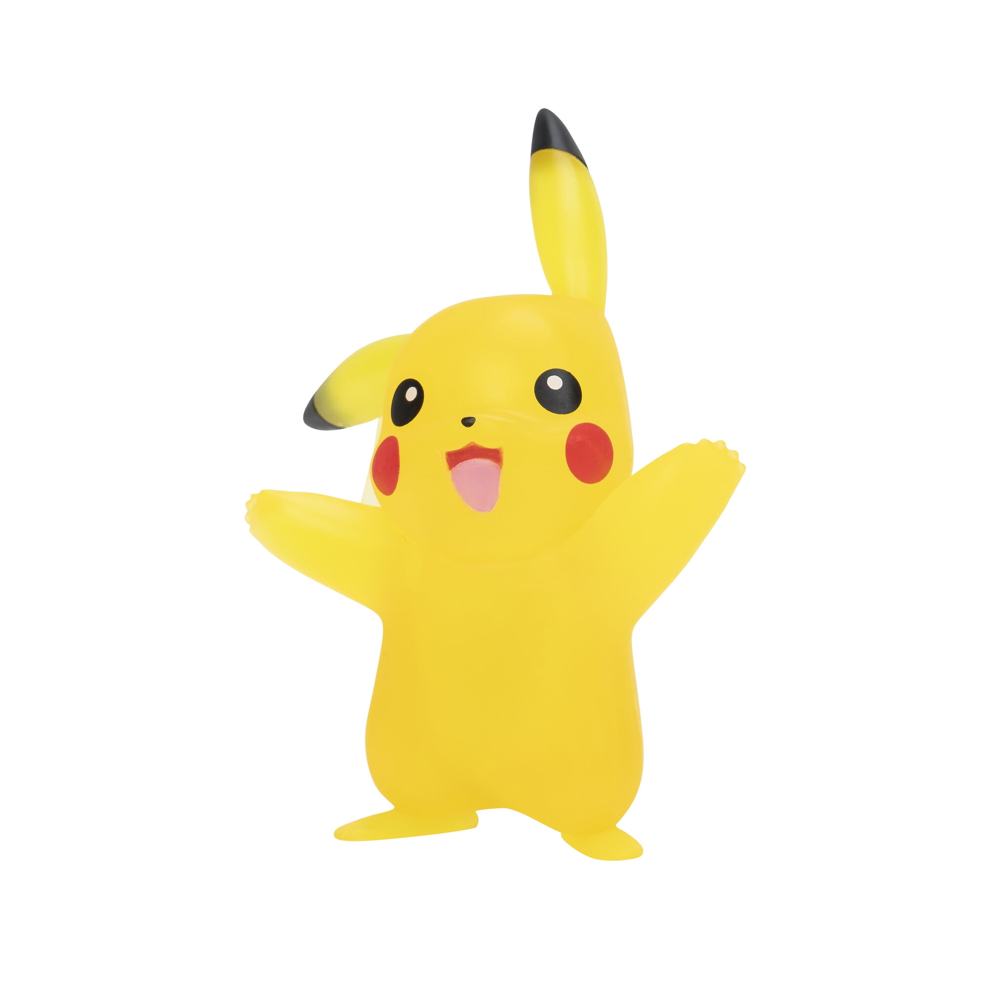 Pokemon Pikachu Select Translucent Battle Figure - 3-inch Pikachu Battle Figure from Translucent Material