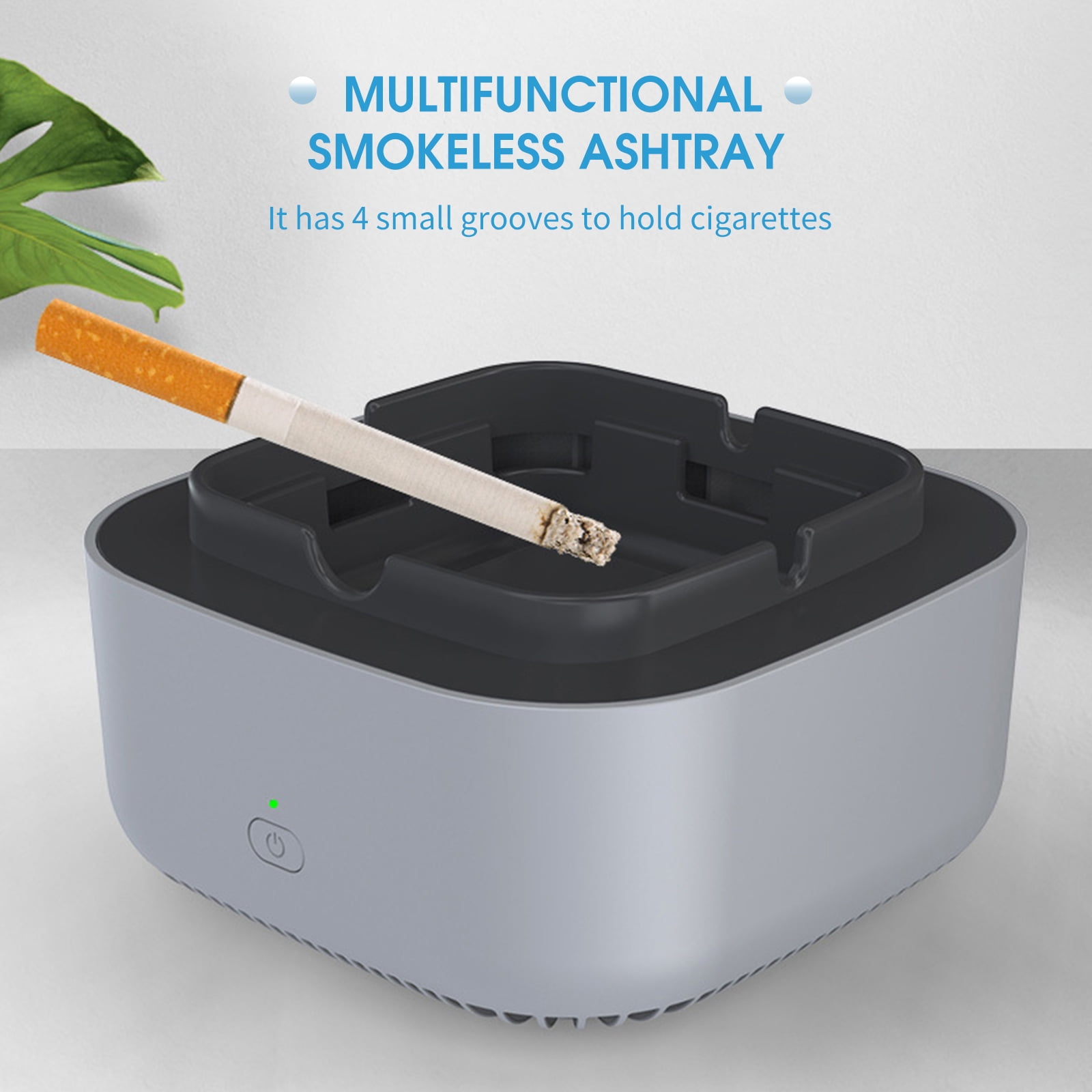 Multifunctional Smokeless Ashtray Negative Ion Air Fresher Smoke