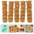 thumbnail image 4 of Monyance cork stoppers 30 Cork Stoppers Tapered Soft Wood 23mm for Wine Beer Bottle Crafts(0.91X0.71X0.79Inches), 4 of 10