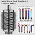 thumbnail image 5 of AFDD Large Round Volumizing Brush Compatible with Dyson Airwrap Fluff up and Volumize for Styling Hair Brush Attachment, 5 of 8