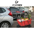 thumbnail image 5 of Zenithen Garden Wagon 2.5 cu ft / 100 lb Capacity Utility Cart with All Terrain Wheels, 5 of 5